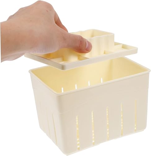 Miniatura 4 de FELTECHELECTR Caja de tofu para el hogar, herramientas para el hogar, filtro de agua para el hogar, molde para hacer tofu, molde de prensa de tofu,
