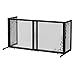 Richell USA - Freestanding Metal Mesh Pet Gate Small (94944) (Black)