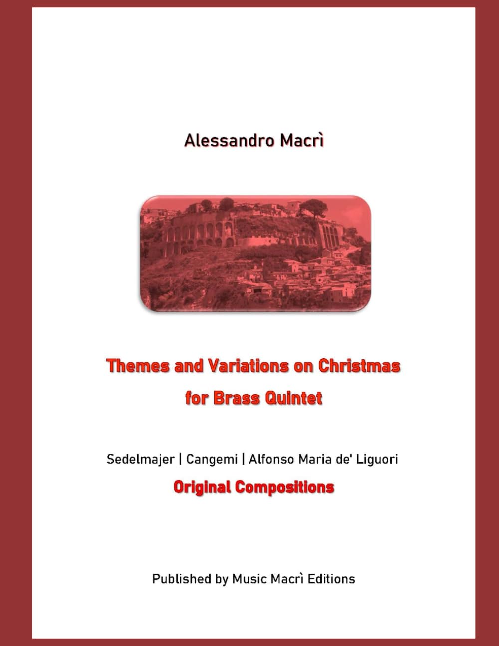 Themes and Variations on Christmas for Brass Quintet