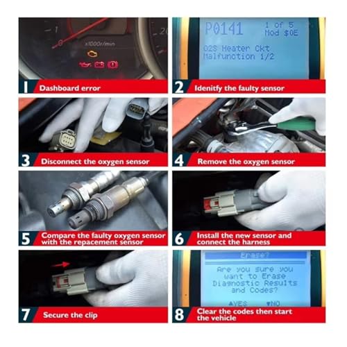 Sonde lambda pour restaurer l'injection du Dodge Caravan capteur oxygène 56041848AA