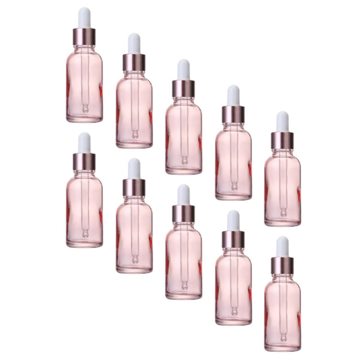 Toddmomy 30ml Tropfflaschen Rosa Befüllen Stück 30 zum Glas für Parfüm
