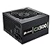 Corsair Builder Series CX V2 500-Watt 80 Plus Certified Power Supply Compatible with Intel and AMD Platforms ATX 600 CMPSU-500CXV2