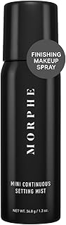 Morphe Mini Continuous Setting Mist - Micro-Fine, Travel Size Makeup Set...