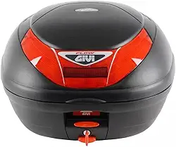 Baú Bauleto Givi E-350n Monolock Flow Removivel 35 Litros
