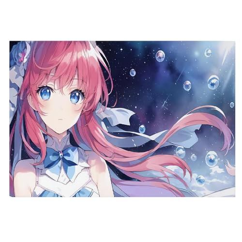 Cuadro en lienzo para pared LIAZLIUT de 40x60 cm, póster de anime moderno para decoración de casa