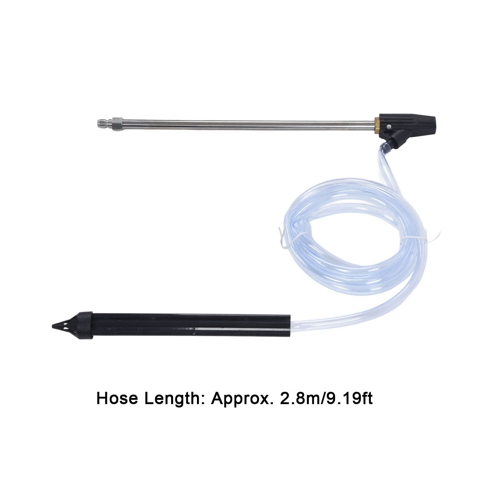 QANYEGN Sand Blaster Nozzle, High Pressure Washer Sandblasting Kit, Attachment Sandblasting Kit for Watering Gardens Lawns Grasslands
