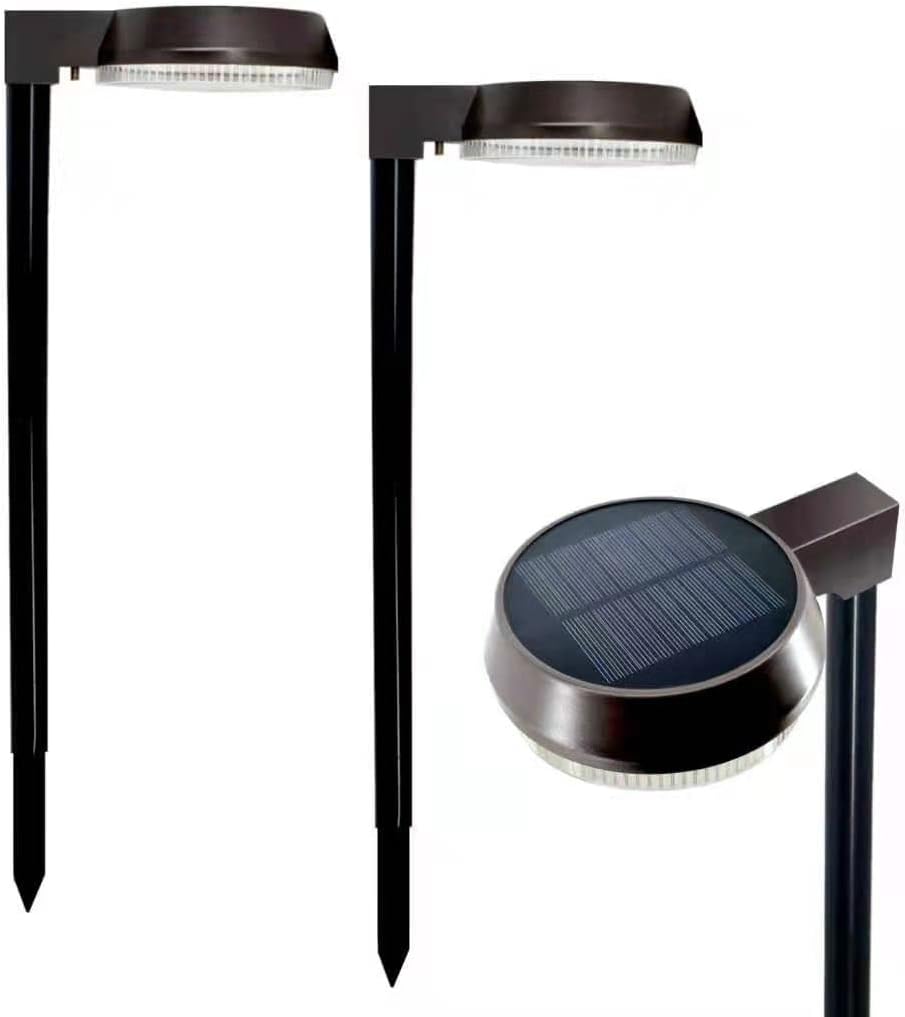 BROICS Solar Pathway Lights 450 Lumens Super Bright Solar Lights