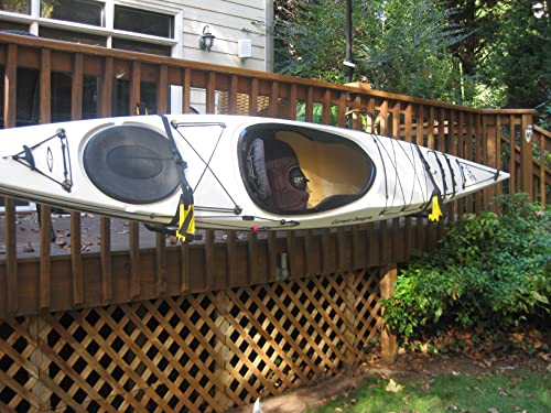 Suspenz 11-0111 Deluxe Kayak Canoe Sup Storage Rack, Adjustable Wall Hangers/Hooks, Indoor & Outdoor Use thumb #6