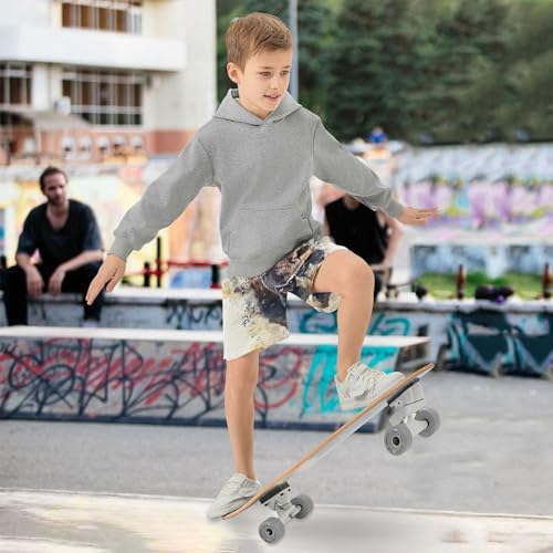 Bison Watercolor Animal Shorts Casual for Boys Trendy Athletic Shorts Funny Pj Kids Trunks 7-84