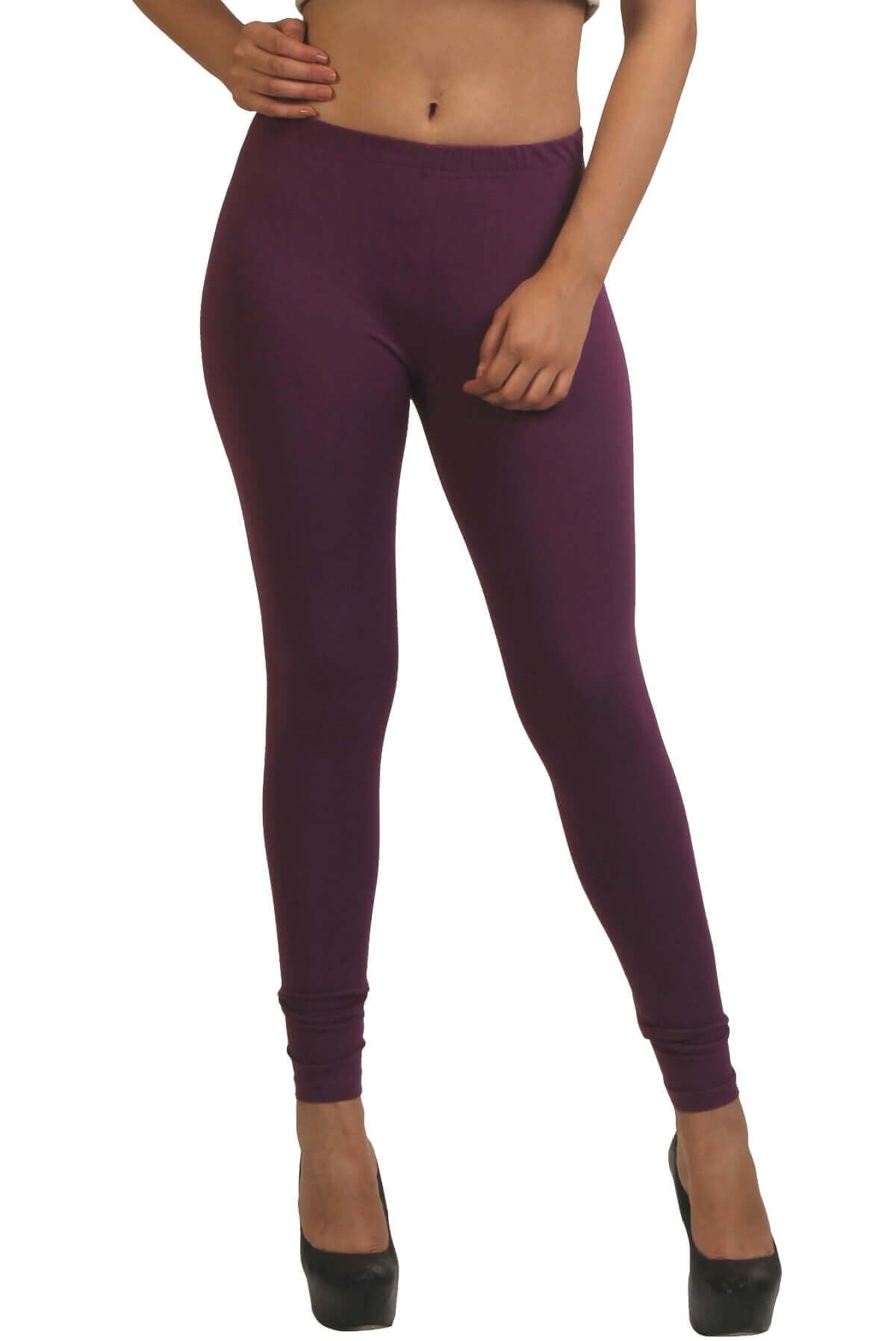 frenchtrendz Women's Cotton Spandex Stretchable Mid Rise Slim Fit Ankle Length Leggings with Ultrasoft Waistband-picture-12