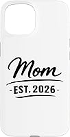 Vista 6 de Mom Est 2026 New Mother Parent New Born Child Parenthood Case for iPhone 17