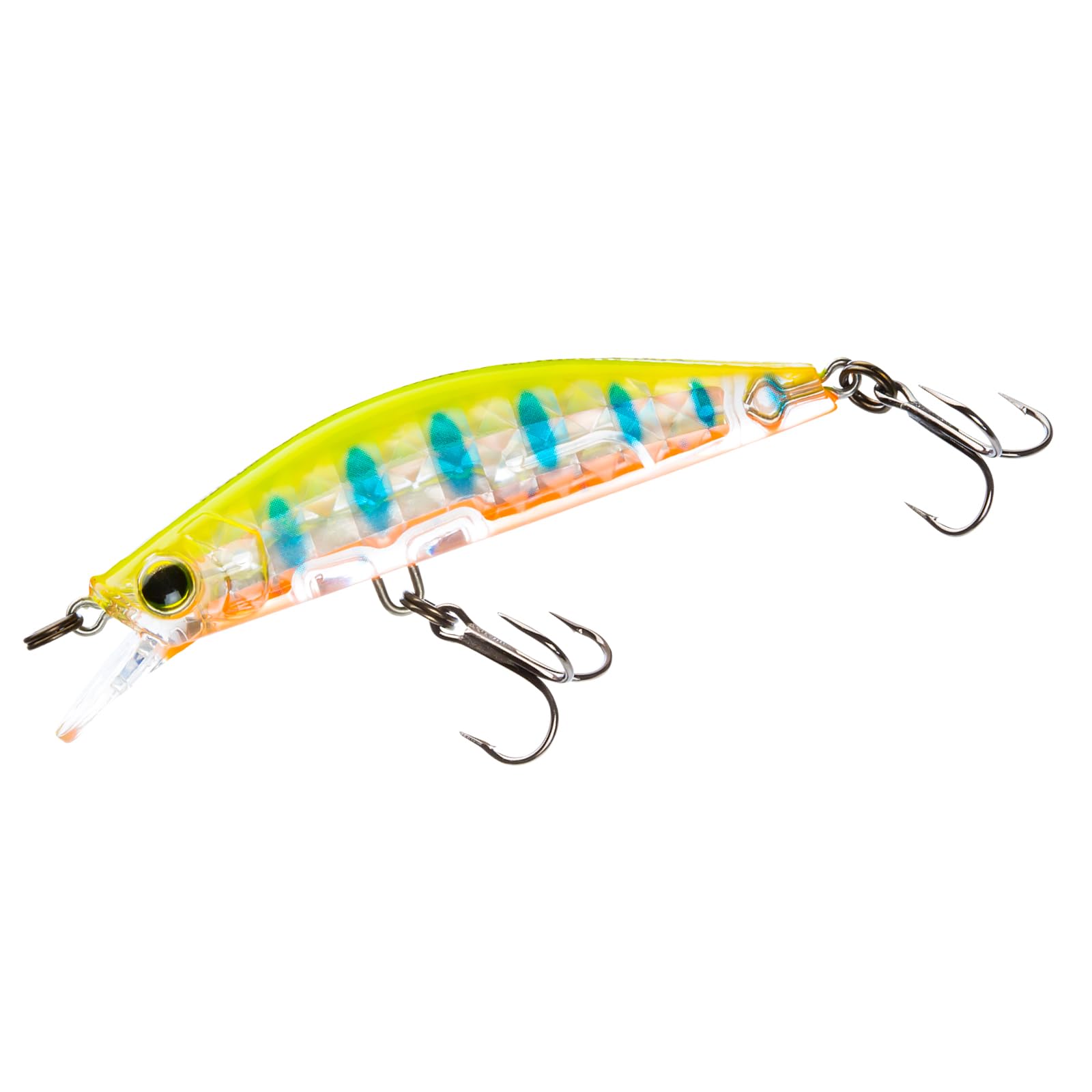 YO-ZURI 3DR-X Flat Heavy Minnow Sinking Bass Lure, 1.6 / 2.4 / 3.1 inches (40 / 60 / 80 mm) : Sports & Outdoors
