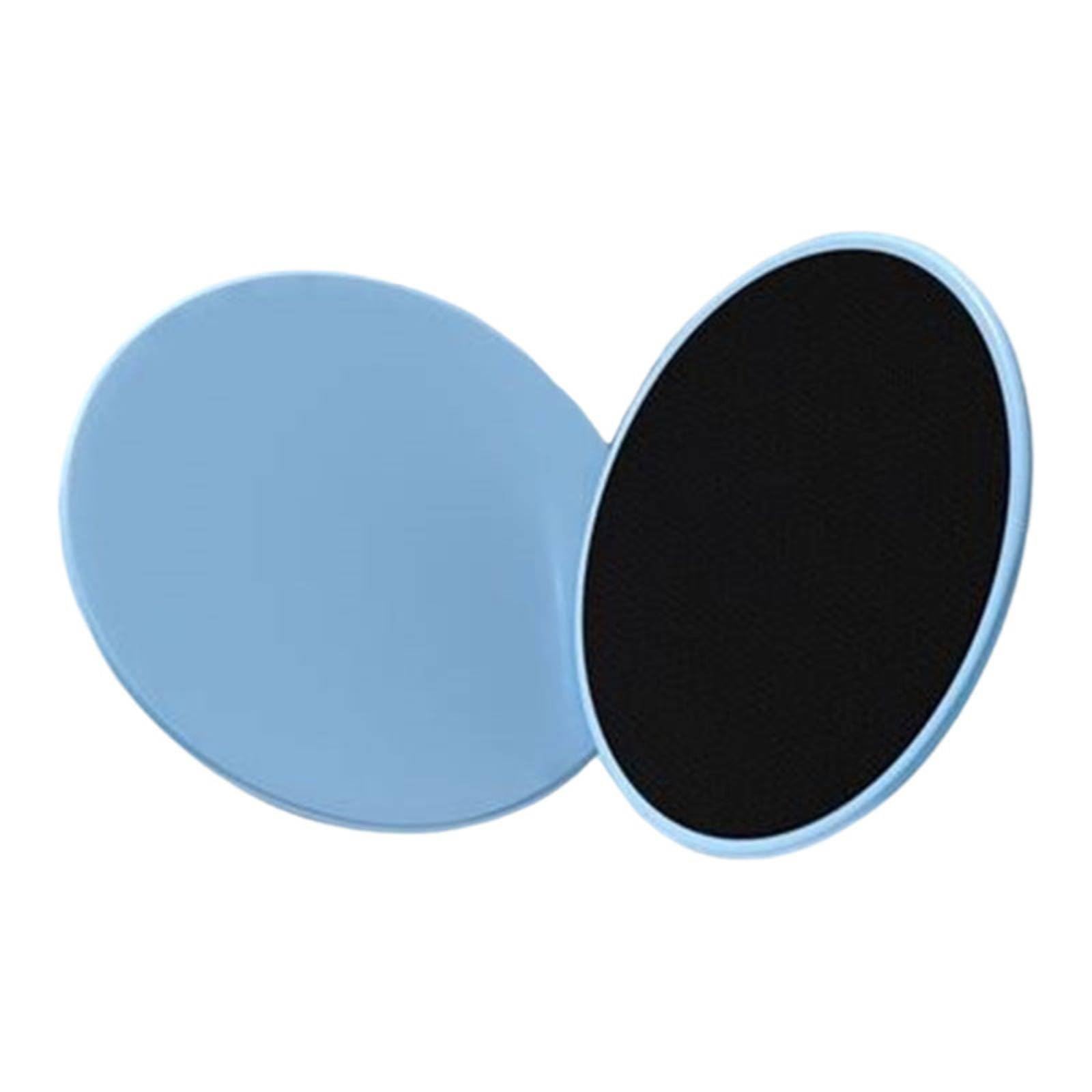 2 Pieces Quiet Gliding Disc Abdominal Workouts Exercise Gliding Disc Low Effect Ab Training Slider Anti-Slip, Blue-picture-12