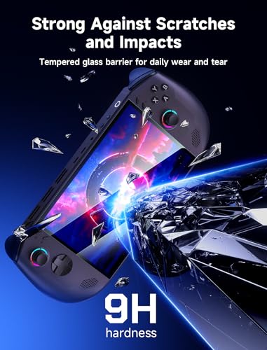 Image of JSAUX 2-Pack Ultra HD Screen Protector for Lenovo Legion Go S 8 inch | Guiding Frame & Tool Kits Included, 9H Tempered Glass, Full Coverage, Scratch-Resistant, Anti-Fingerprint
