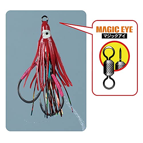 がまかつ G-TRAILER くわせダブル 1.5寸 AK118#2 赤