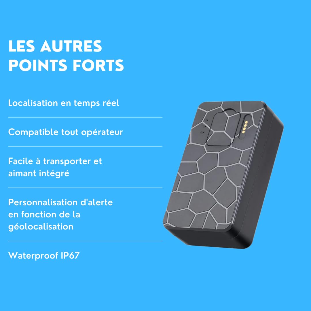 Mini Rastreador GPS Negro – Seguimiento de vehículos discretos y en tiempo real