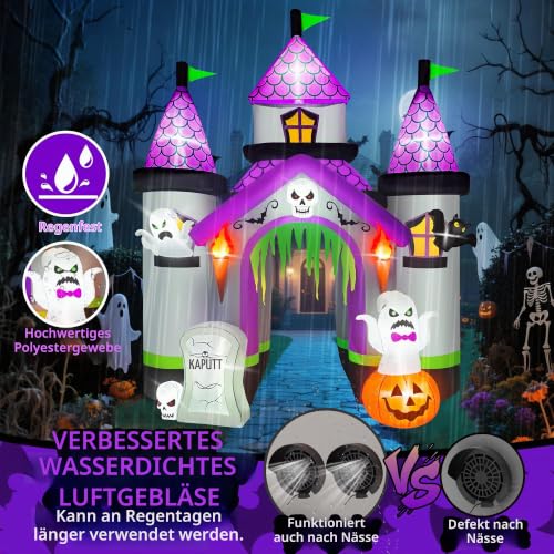 Kalolary 12Ft Halloween Aufblasbar Dekoration – Ansicht 3