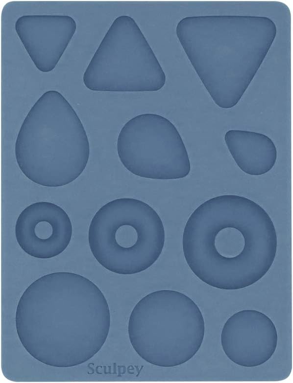 culpey Tools Flexible Oven Safe Silicone Cabochon Mold