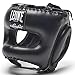LEONE 1947, Casco de Boxeo Unisex Adulto, Negro, L/XL