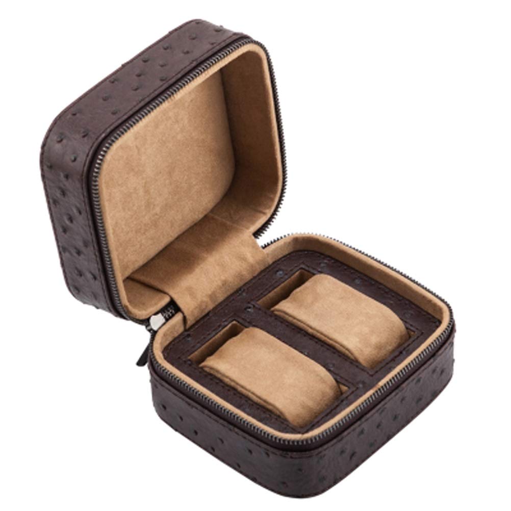 Scatola for orologi in pelle PU a 2 slot for da