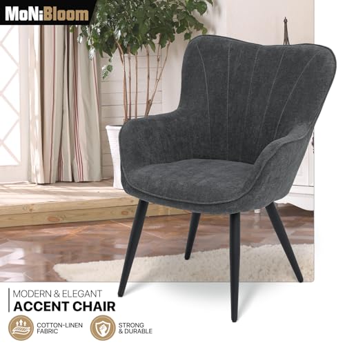 Sillón Elegante Moderno Gris miniatura 4