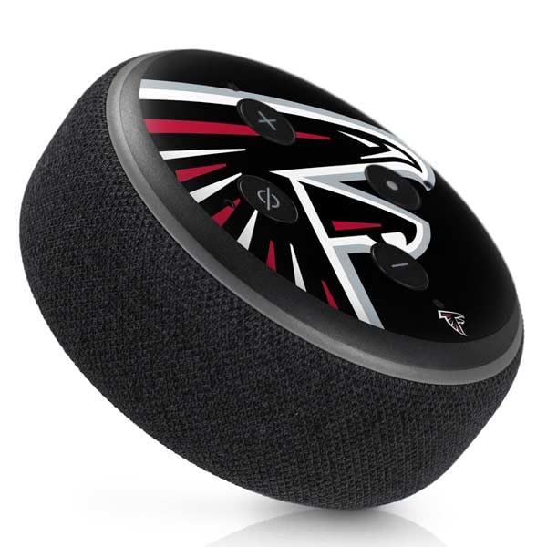 Skinit Decal Audio Skin Compatible with Amazon Echo Dot 3 - Officially Licensed NFL Atlanta Falcons Large Logo Design