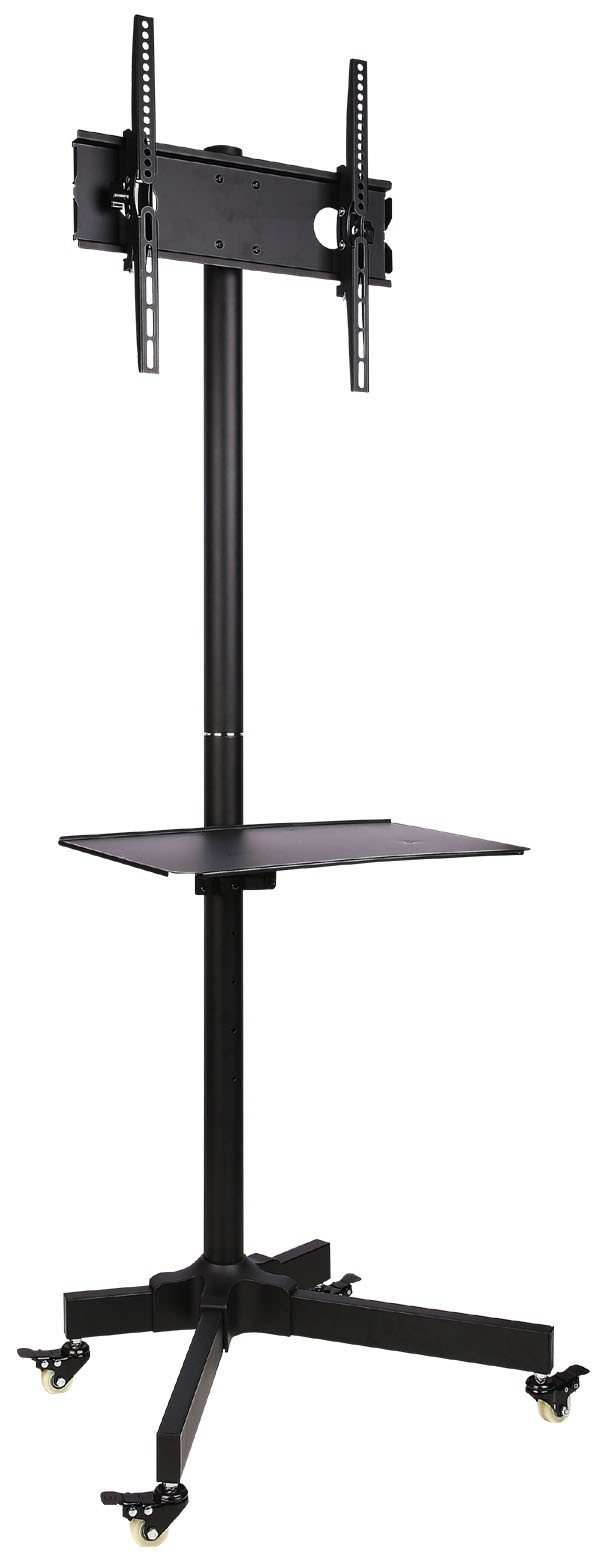 Techly100730 Floor Stand with Trolley TV LCD/LED/Plasma 23"-55" Black