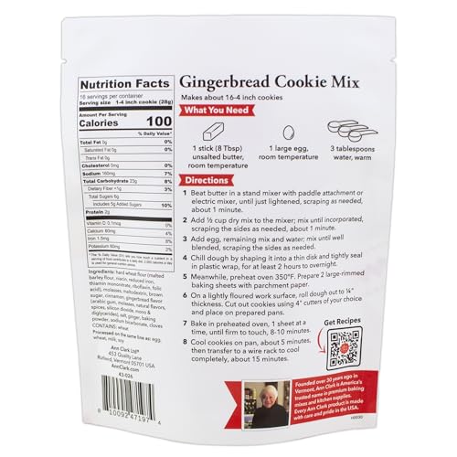 Ann Clark Premium Gingerbread Cookie Mix
