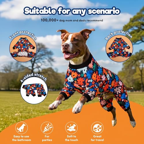Ropa para Perro Grande LovinPet Antilamer Camisa Protectora miniatura 3