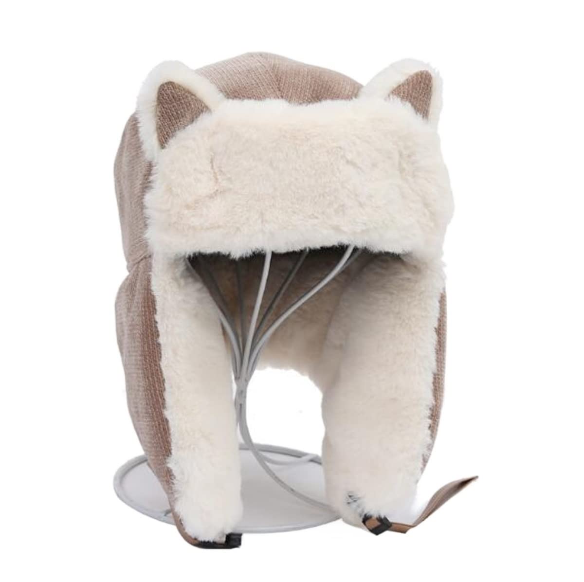 Cappello con pompon,cappello a cuffia da uomo,cappello invernale,Cappello invernale da donna Paraorecchie caldi Cappello con paraorecchie addensato Cappello invernale in cotone caldo a prova di freddo