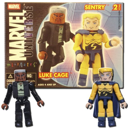Marvel Mini-Mates Series 12 Luke Cage and Sentry