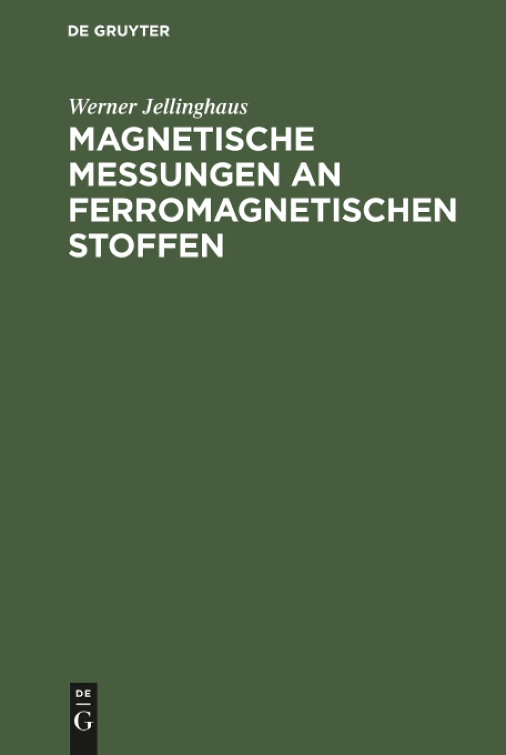 Magnetische Messungen an ferromagnetischen Stoffen