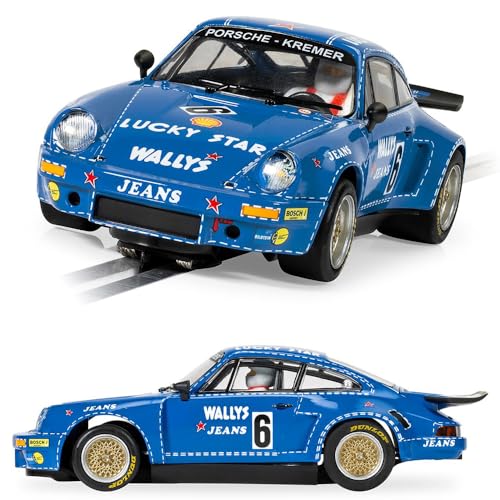 Scalextric Porsche 911 Carrera RSR 3.0 Wally's Jeans 1:32 miniatura 2