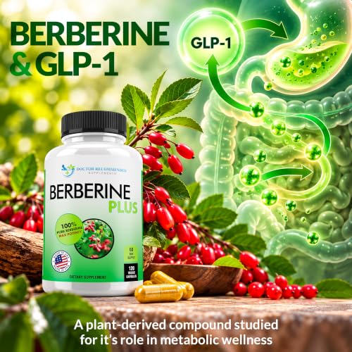 DOCTOR RECOMMENDED SUPPLEMENTS Doctor-Berberine -120vcap Berberine Hcl Supplement