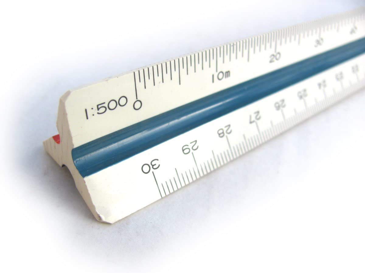Buy SUPER INSTRUMENT Triangular Scale/Triangle Scale/Architect Ratio Scale/Architect Triangular