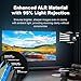 NothingProjector Projector Screen, 120 inch, Long Throw, Ambient Ceiling Light Rejecting ALR, 4K Ultra HD Fixed Frame 16:9, On Wall Mount Projection Screen for Standard Projectors (Non-UST) NothPJ