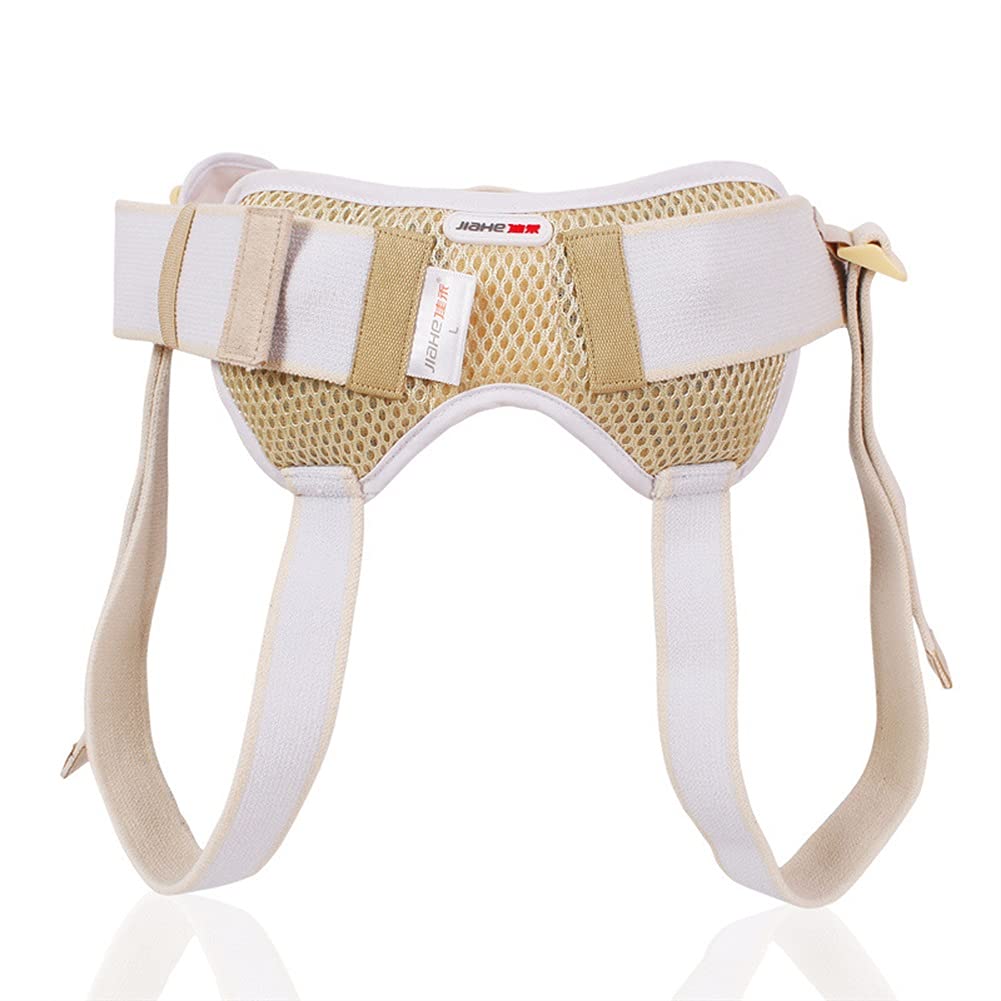 2pcs Hernia Belts for Men and Woman - Groin Hernia Support Medical Hernia Guard Inguinal Truss for Single/Double Sports Hernia Adjustable Waist Strap with 2 Removable Compression Pads