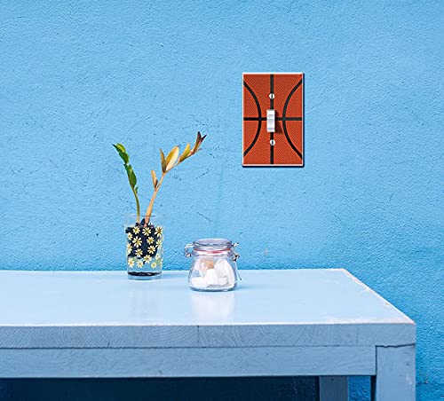Placa de interruptor baloncesto para tapar marcas en paredes de cuartos infantiles 6
