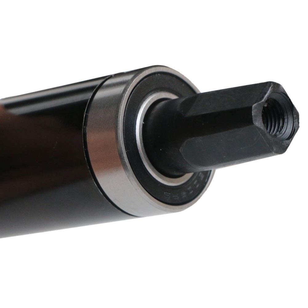 Fahrrad Innenlager Vierkant 100mm 120mm 4.0 Reifen Strand Fahrrad Tretlager Sealed Fahrrad Schnee Fahrradachse mit Schrauben tretlager Fahrrad 619 (Color : 100mm)