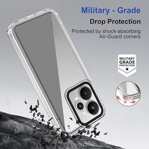 Image of Zapcase Back Case Cover for Realme 15 5G | Compatible for Realme 15 5G Back Cover | Case Cover with Camera Protection | (TPU + PC | Transparent)