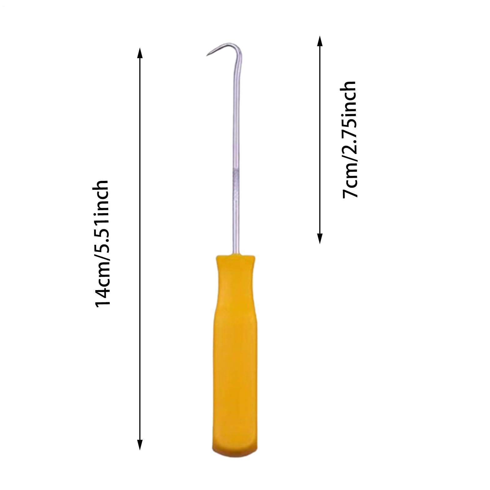 Kit de Encordar Raquetas de Tenis: Gancho para Enhebrar, Extractor de Punzón Recto, Duradero, Agarre de Precisión