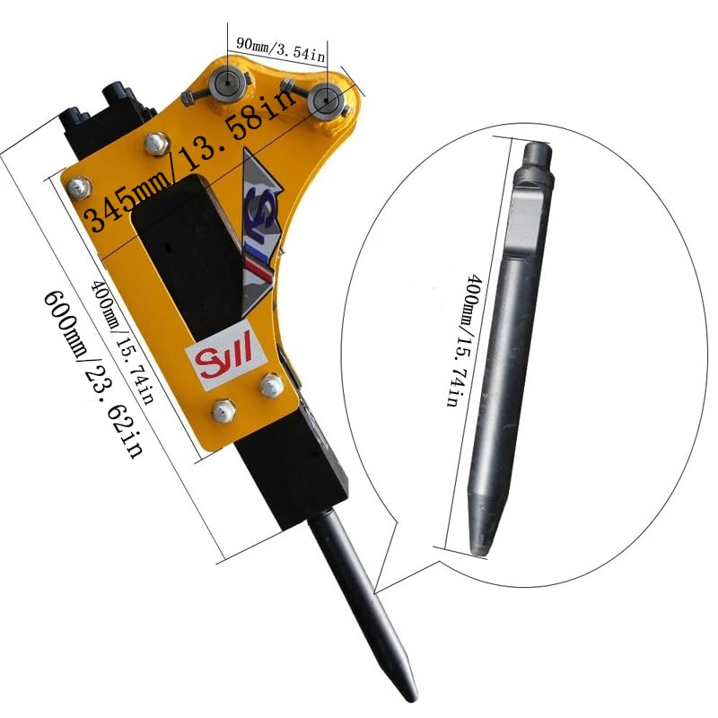 ATTACHXPRO Mini Excavator Hydraulic Breaker