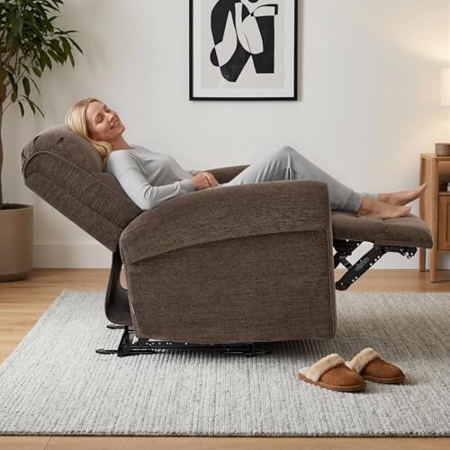 Sillón plegable marrón compacto para espacios pequeños miniatura 6