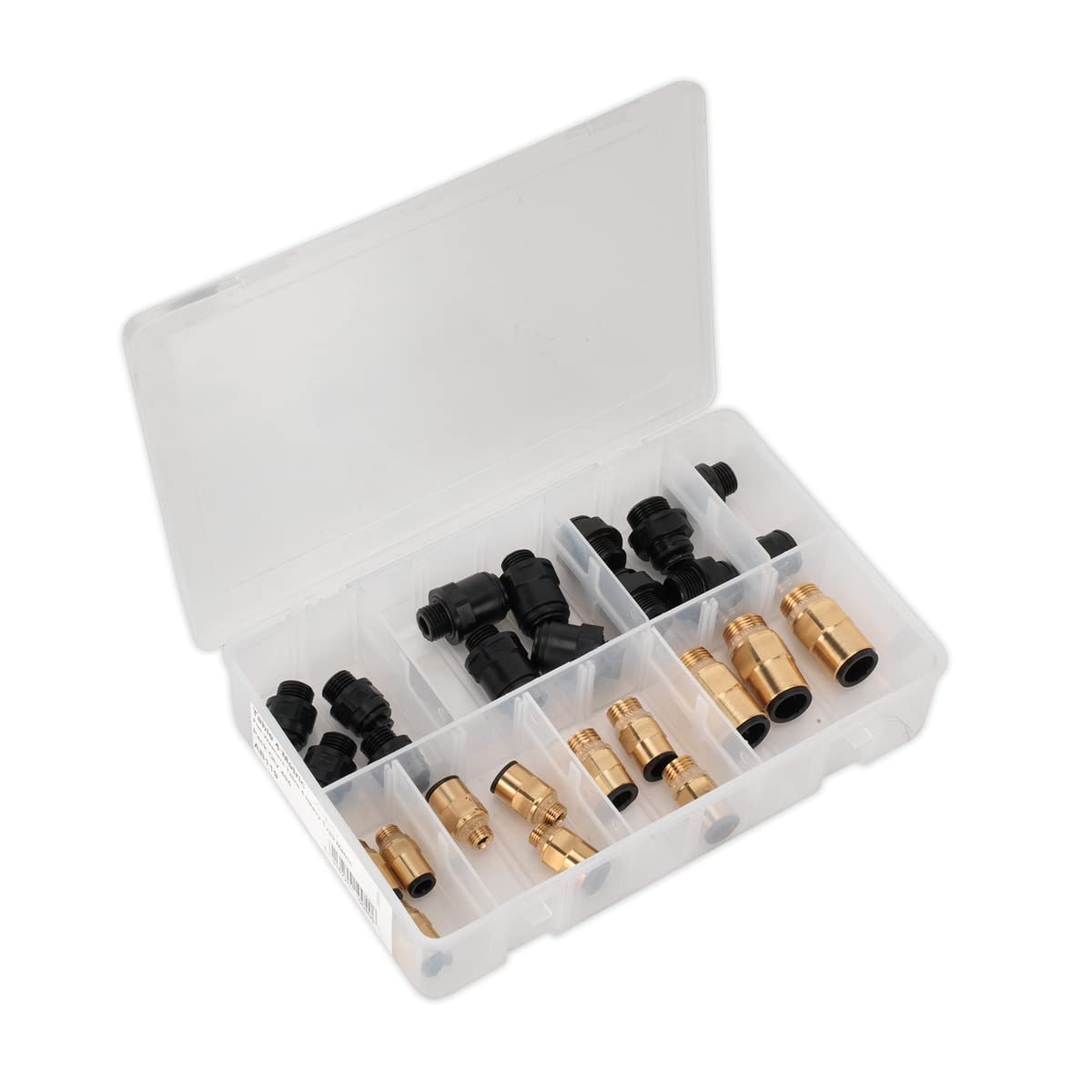 Adaptateur de filetage Sealey Ab072jg système Speedfit push-fit 30PC haute pression