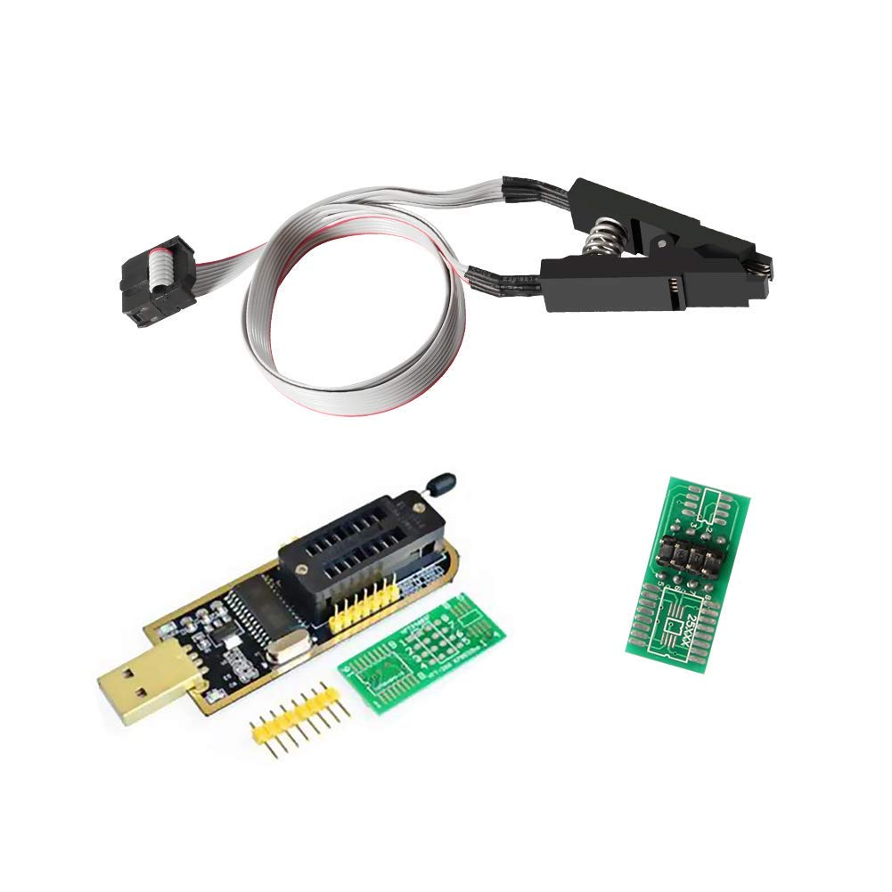 CH341A 24 25 Series EEPROM Flash BIOS USB Programmer Module + SOIC8 SOP8 Test Clip for EEPROM 93CXX / 25CXX / 24CXX DIY KIT (B09GG5Z46V) Amazon Price History, Amazon Price Tracker