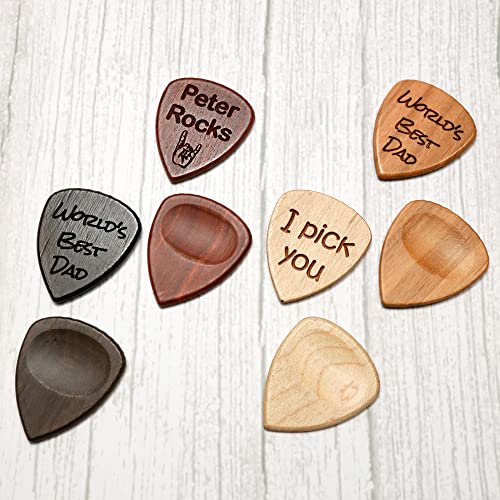 Médiator pour guitare en bois personnalisé + coffret cadeau | Concevez un présent unique | Gravure laser (Bois de santal… - Les Beatles, Paul McCartney, John Lennon, RIngo Starr, George Harrison Médiator pour guitare en bois personnalisé + coffret cadeau | Concevez un présent unique | Gravure laser (Bois de santal… – Image 8