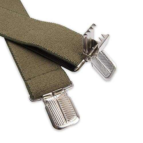 Image of Dickies Men's 1-1 /4 inch Solid Straight Clip Suspender - Adjustable Fit, Heavy-Duty Clips
