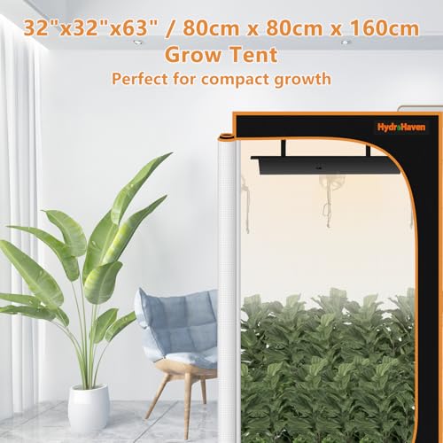 HydroHaven 3x3 Heavy-Duty Grow Tent