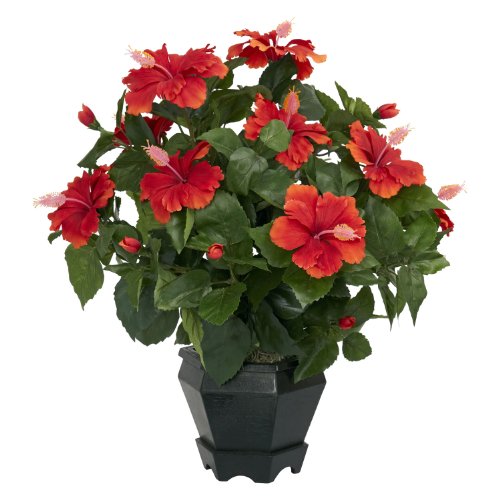 Artificial Hibiscus Flowers Silk Flower Arrangements
