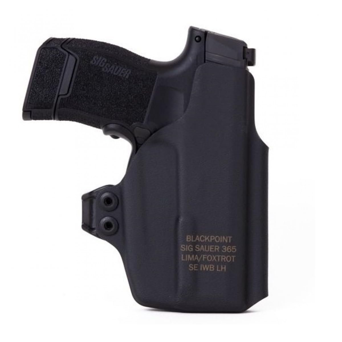 Sig Sauer Black Point Tactical IWB Appendix Holster, P365XL Lima/Foxtrot, 8900314